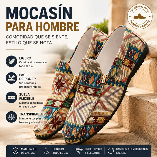 Salvador | Mocasín Cómodo Hombre
